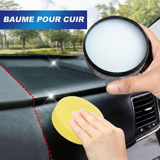 Baume Nettoyante & Rénovatrice pour Cuir et Plastic