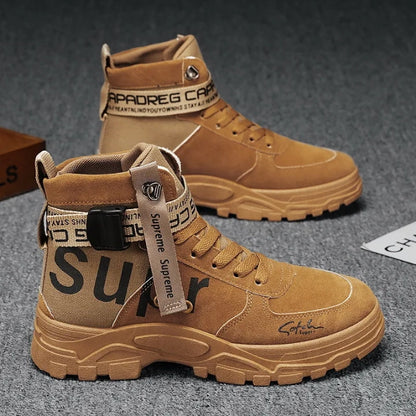 🥾 Bottines Haute Qualité « Super Style » – Confort, Robustesse & Look Premium