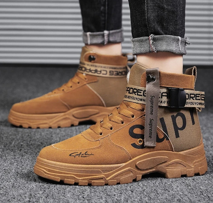 🥾 Bottines Haute Qualité « Super Style » – Confort, Robustesse & Look Premium