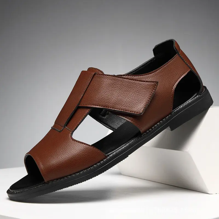 Sandales Homme Premium Confort – Élégance & Respirabilité Quotidienne