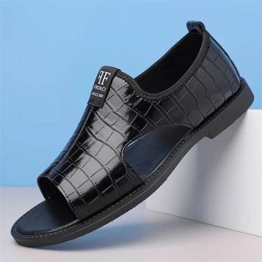 SANDALES HOMME EN CUIR – CONFORT, RESPIRABILITÉ & ÉLÉGANCE