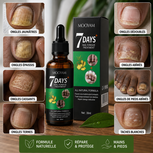 7 Days Serum — Transformez vos ongles abîmés en seulement une semaine !