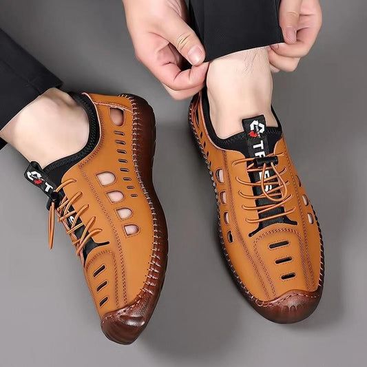 Chaussures Casual Premium en Cuir Respirant