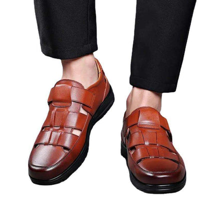 Sandales Homme Élégantes – Confort, Aération & Style Premium