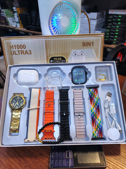⌚ Coffret Montre Connectée & Accessoires – Le Set Complet Ultime