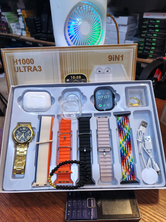 ⌚ Coffret Montre Connectée & Accessoires – Le Set Complet Ultime