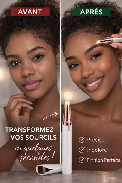 Épilateur électrique de précision pour les sourcils