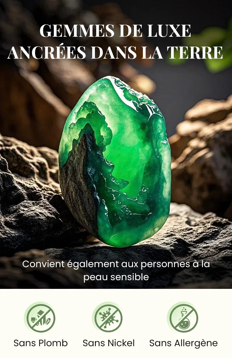 ✨️54% de réduction✨️Collier de Paix et Bénédiction en Jade Hetian